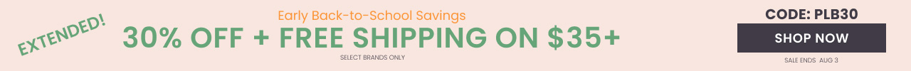 30% off select brands