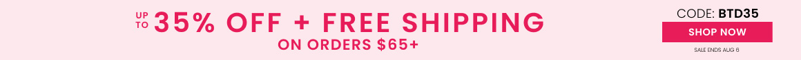 Up to 35% off + Free Shipping
