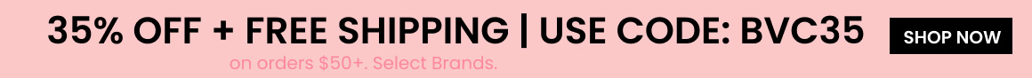 35% off Select Brands + Free Shipping