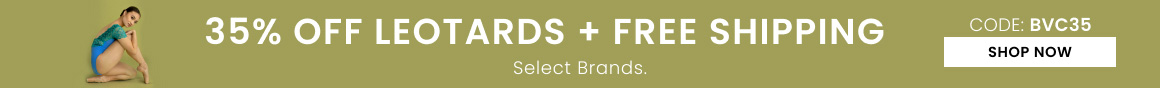 35% off Select Leotards
