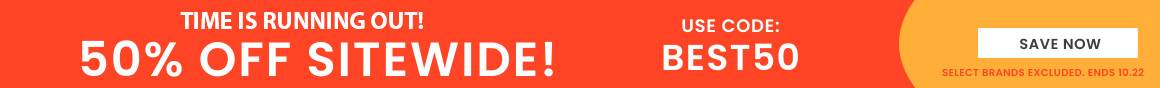 50% off Sitewide