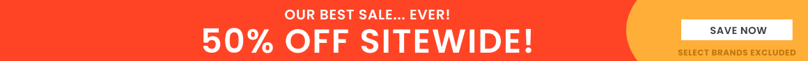 50% off Sitewide