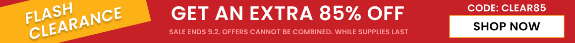 85% off Clearance!