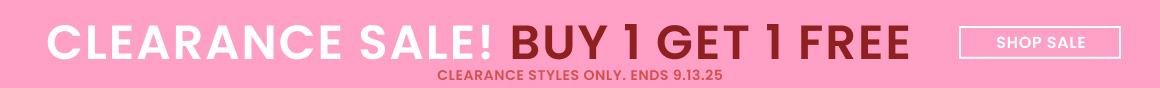 Clearance Sale: Buy 1 Get 1 Free