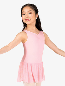 Capezio - Girls Pinch V-Front Tank Ballet Dress