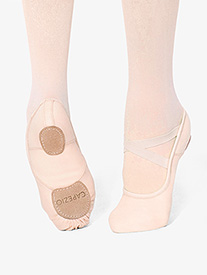 Capezio - Girls "Hanami" Canvas Split Sole Ballet Slipper