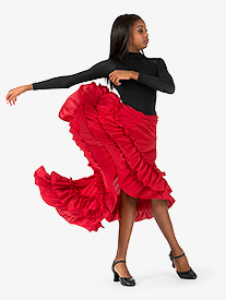BalTogs - Girls Flamenco Ballroom Skirt