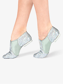 Double Platinum - Womens Glitter Jazz Shoes