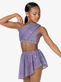 Double Platinum - Girls Lush Lavender Two-Piece Set