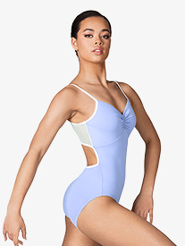 Mariia - M2 Womens Pinch Front Camisole Leotard