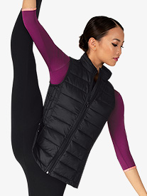 Mariia - Womens Sleeveless Puffy Warm-Up Vest