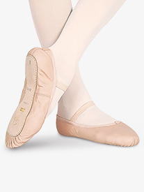 Bloch - Child "Dansoft" Leather Full Sole Ballet Shoes